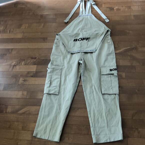 NWOT Vintage BOFF Convertible, dungaree/cargo Streetwear Hip Hop Y2K size 48 - Picture 2 of 12